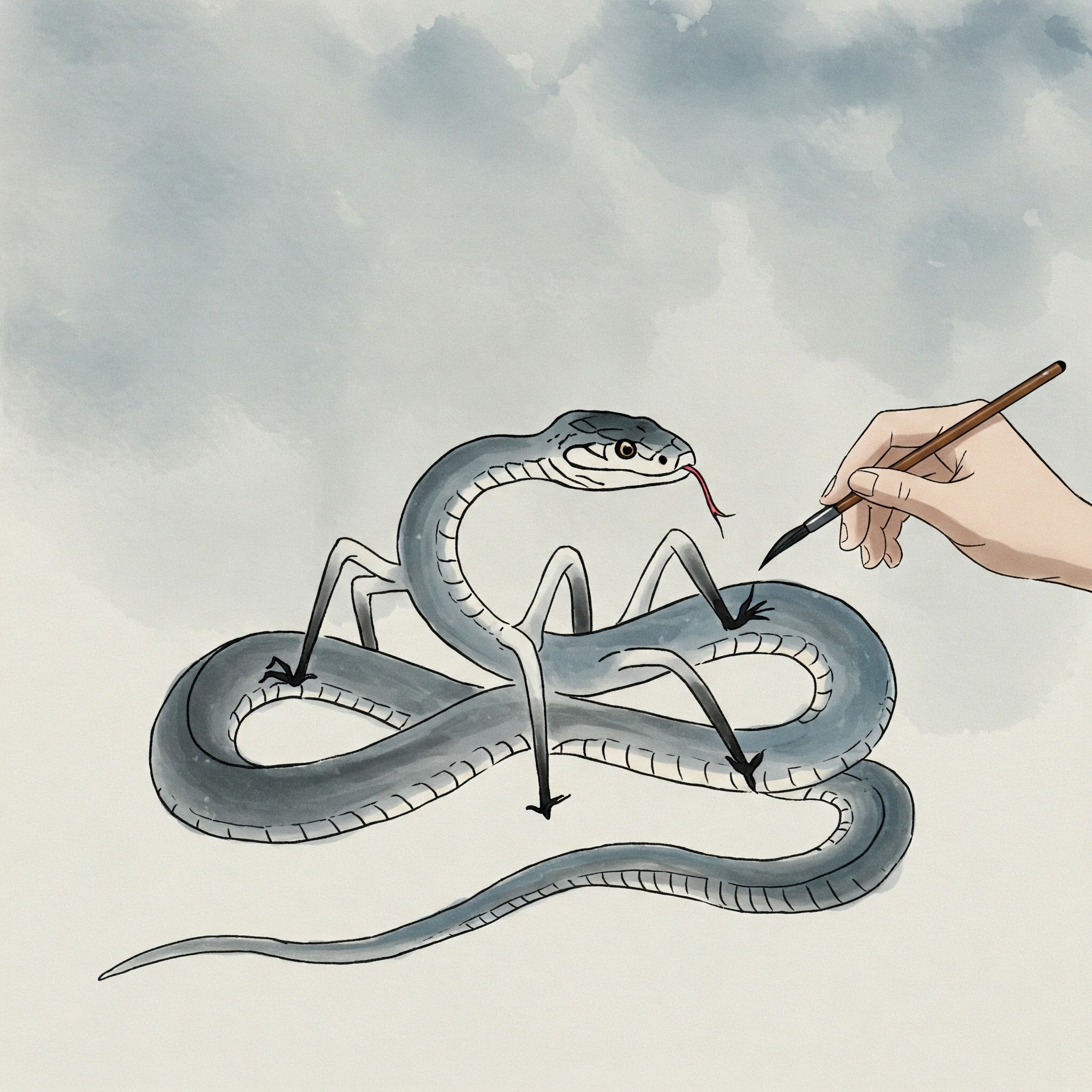 画蛇添足